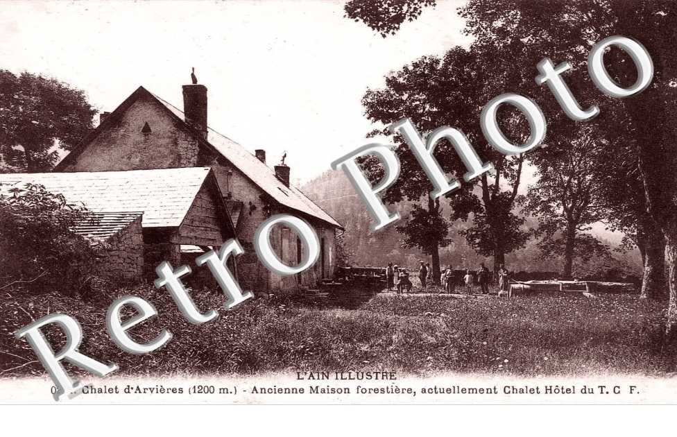 Chalet d'Arviere, Ancienne Maison forestiere, Actuellement Chalet Hotel