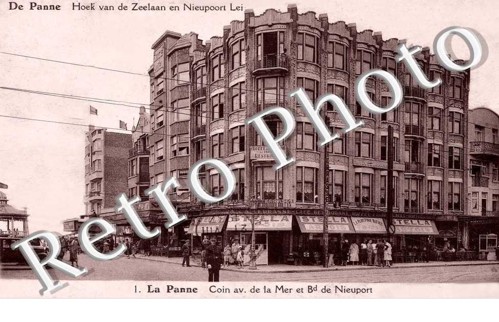 Coin avenue de la Mer et Boulevard de Nieuport