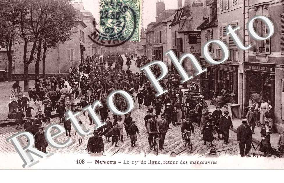 le 13eme de ligne - retour de manoeuvre