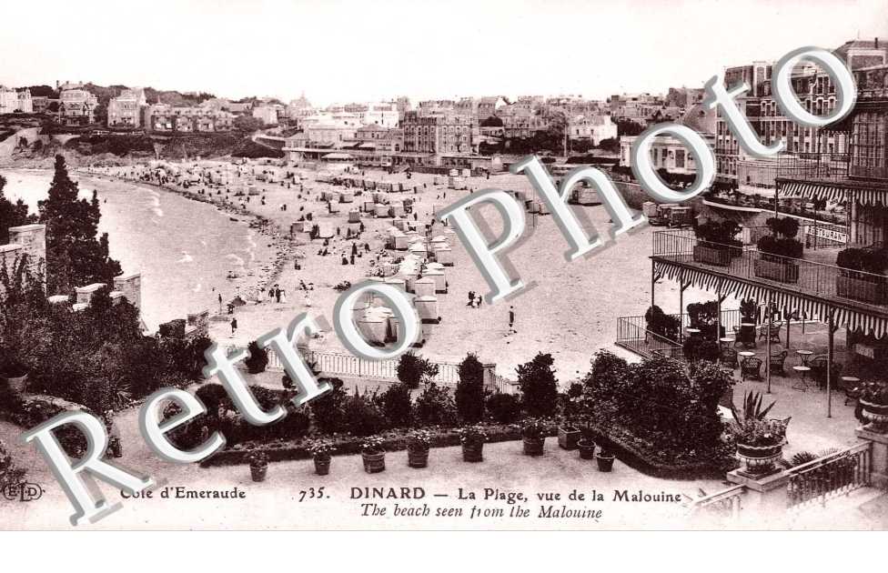 LA PLAGE VUE DE MALOUINE