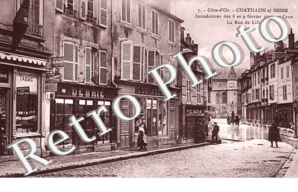 La rue de Lille, innondations des 8 et 9