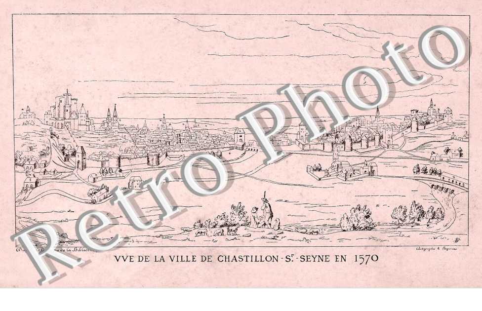 vue de la ville en 1570