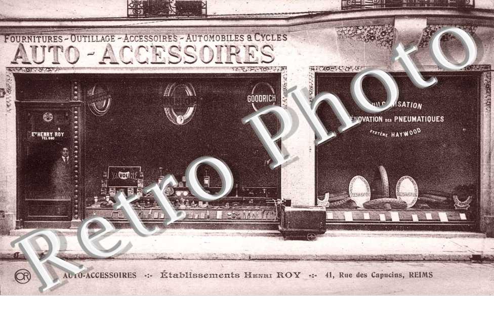 etablissements Henri Roy auto-accessoires - 41, rue des Capucins