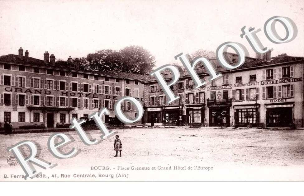 Place Grenette et Grand Hotel de l'Europe