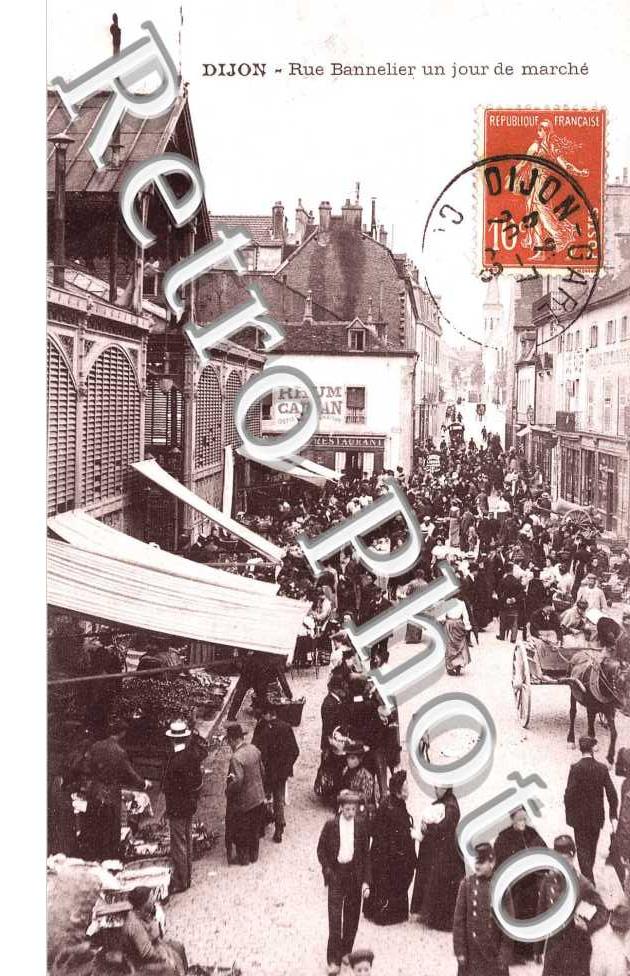 rue Bannelier un jour de marche