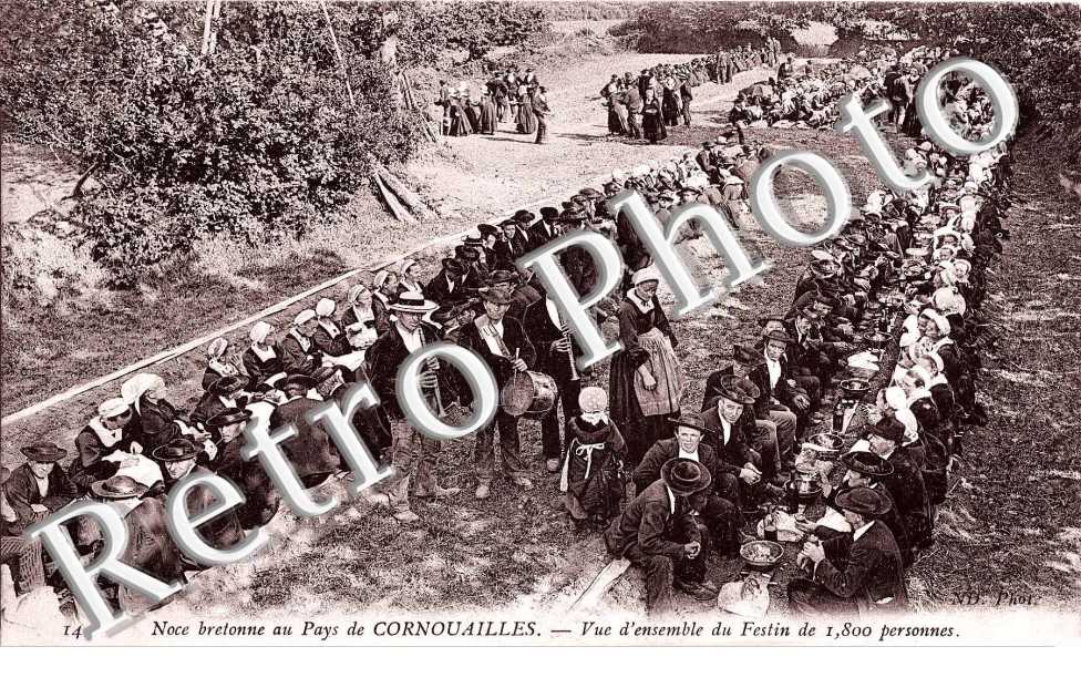 Noce au Pays de Cornouailles, Vue du Festin