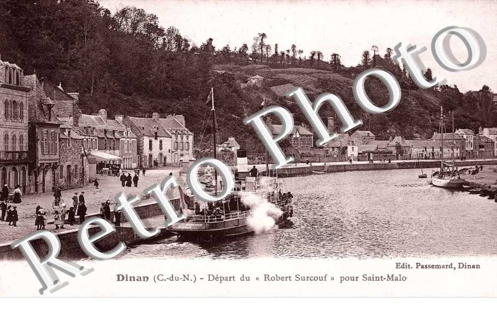 depart du "Robert Surcouf" pour St Malo