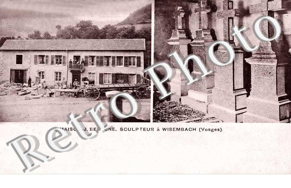 Maison J. bertone sculpteur a Wissembach