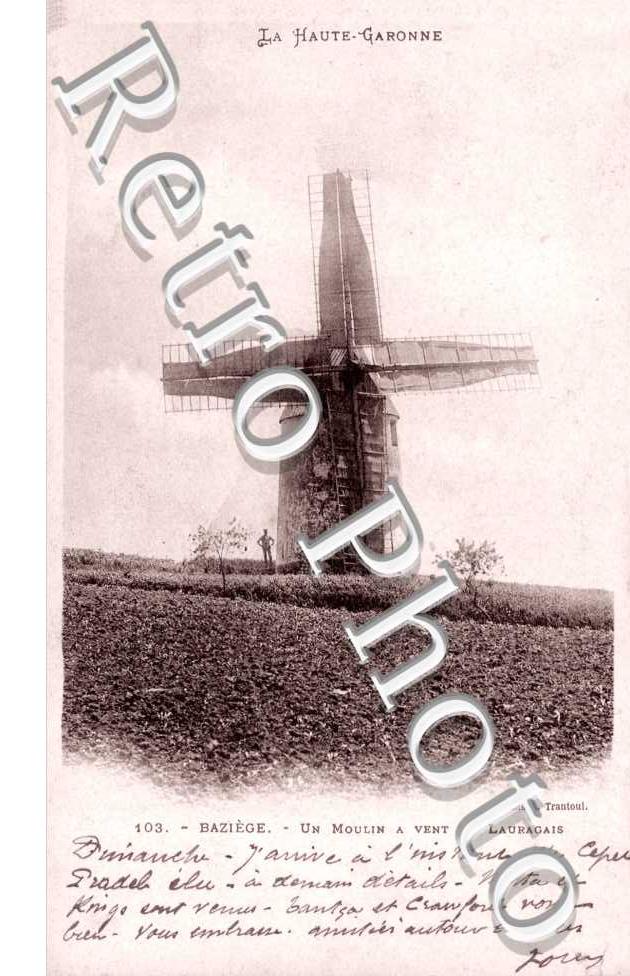 un moulin a vent du Lauragais
