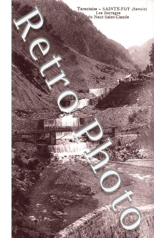 Les Barrages du Nant Saint Claude