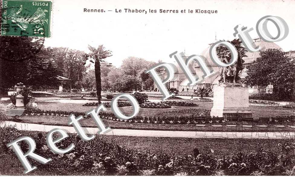 LE THABOR, LES SERRES ET LE KIOSQUE