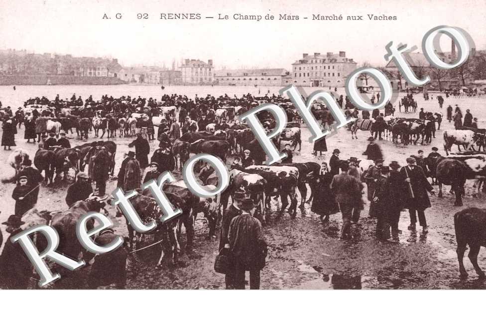 le champ de mars, marche aux vaches - General-De-Gaulle (esplanade)