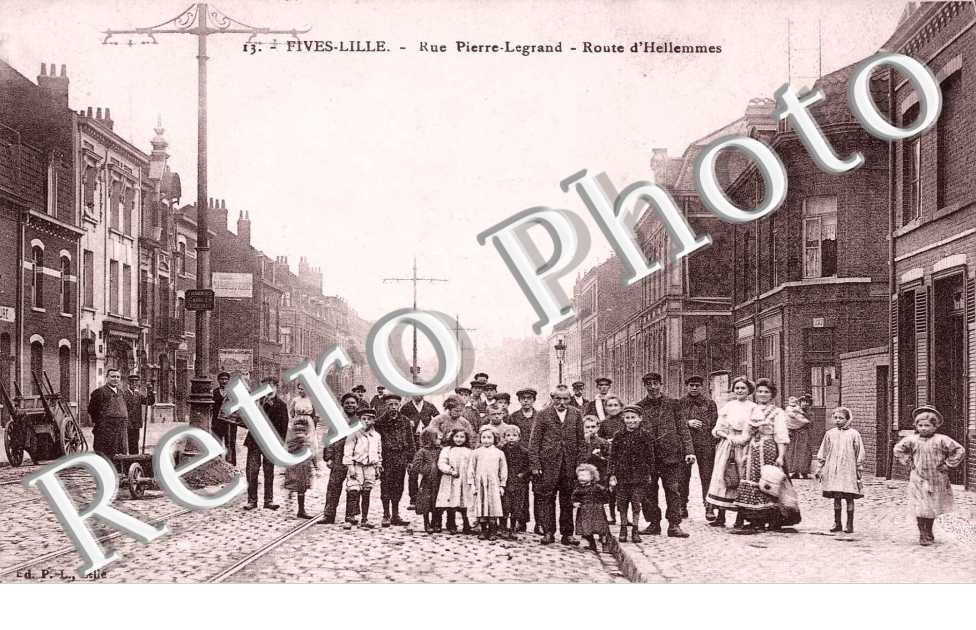 Fives-Lille - Rue Pierre Legrand, Route d'Hellemmes