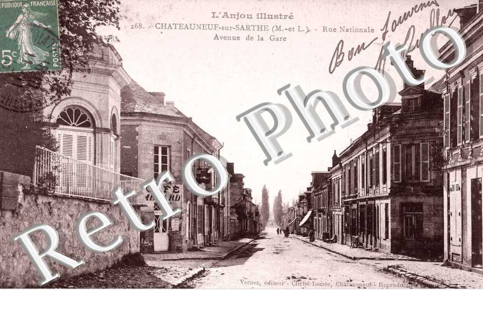 Rue nationale - avenue de la gare