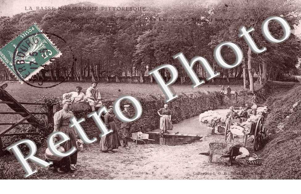 le lavoir de la Masse et son cadre de verdure