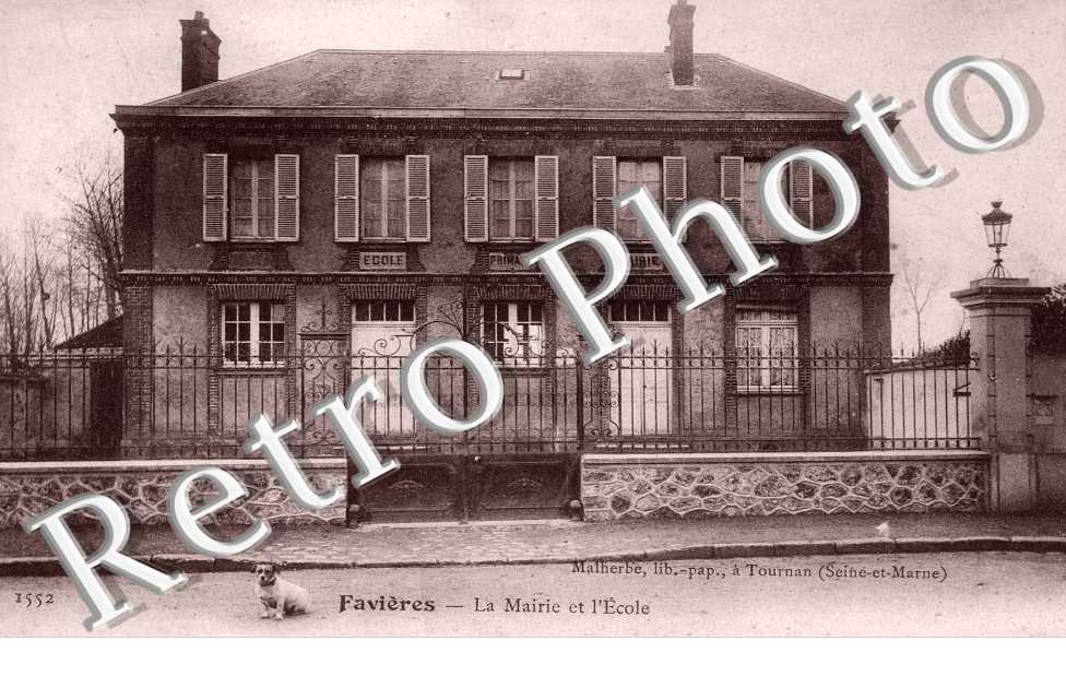 la mairie et l'ecole