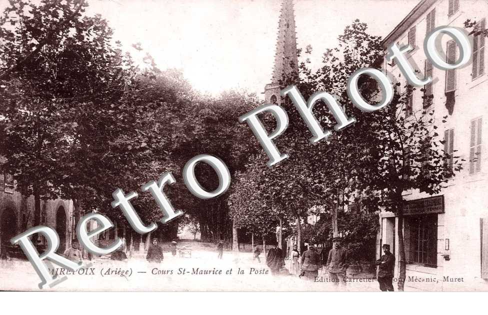 cour Saint Maurice et la poste
