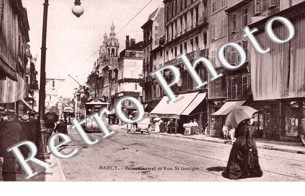 POINT CENTRAL ET RUE SAINT GEORGES