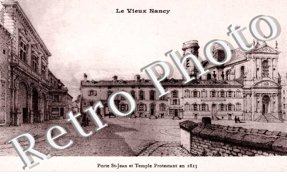 PORTE SAINT JEAN ET TEMPLE PROTESTANT Place Maginot