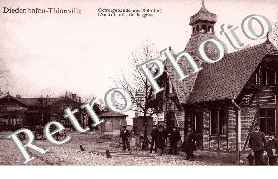 Octroigebaude am Bahnhof - L'octroi pres de la gare