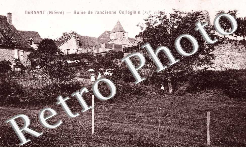 ruines de l'ancienne collegiale