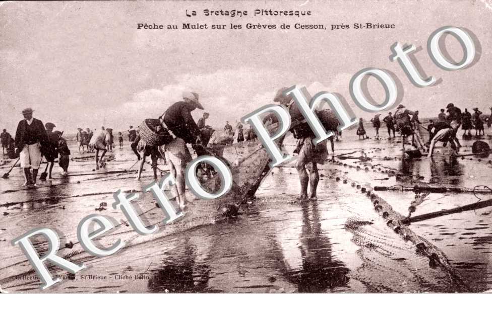 Pêche au mulet sur les Grèves de Cesson