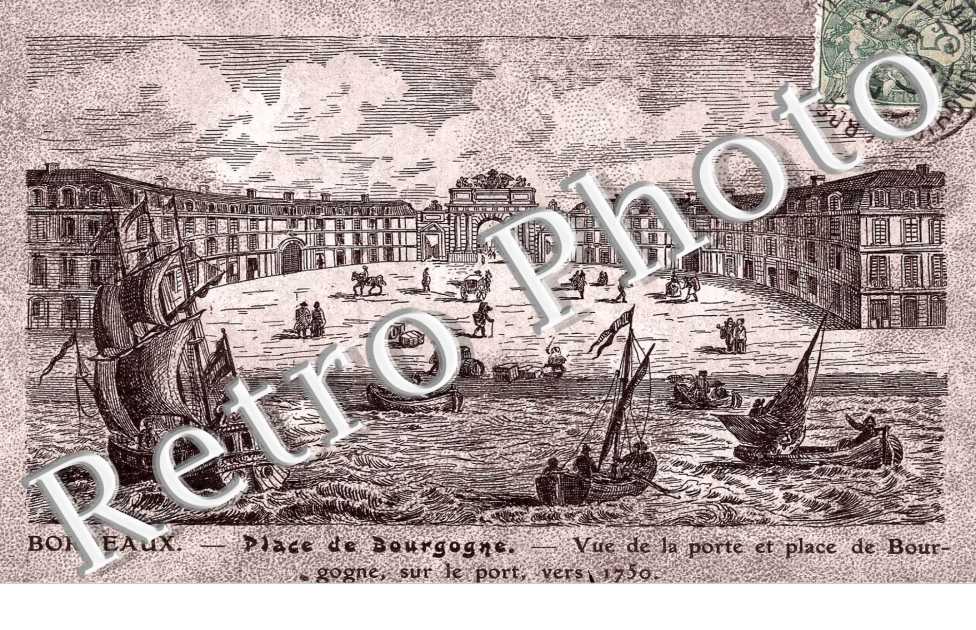 place de Bourgogne vers 1780