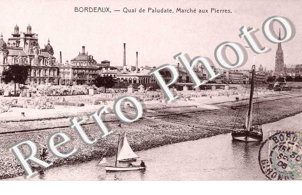 LE QUAI DE PALUDATE marche aux pierres