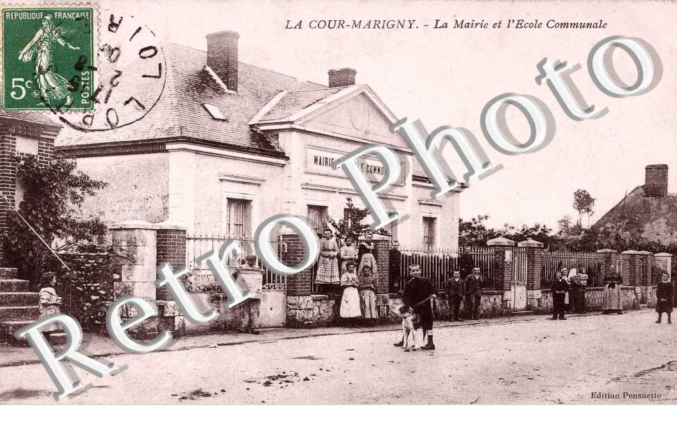 la mairie et l'ecole communale