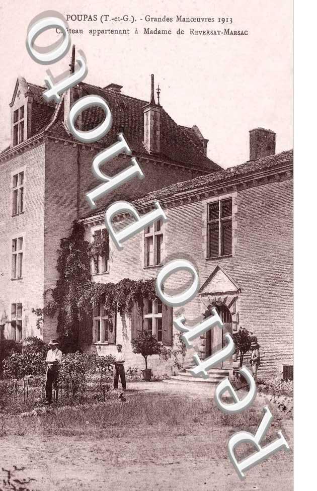 Chateau de Mme de Reversat Marsac