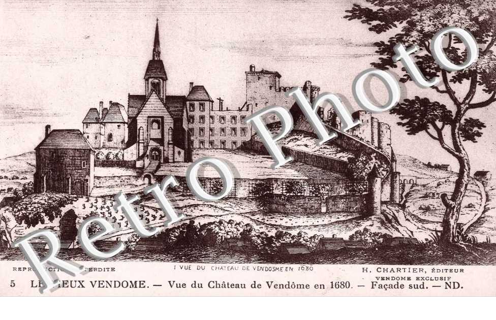 Vue du Chateau en 1680