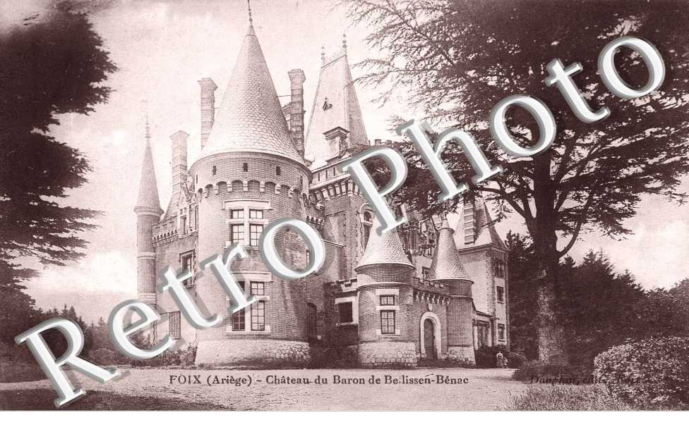 chateau  du baron de Bellissen-Benac