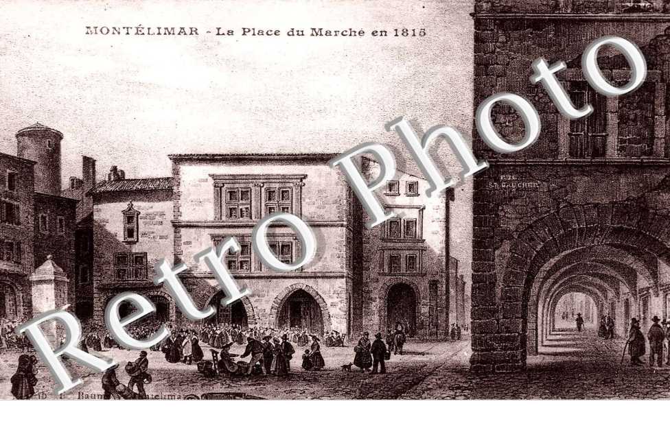 la place du marche en 1815