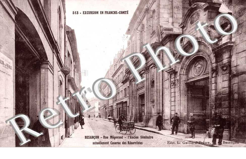rue Megevand L'ancien seminaire caserne des Reservistes