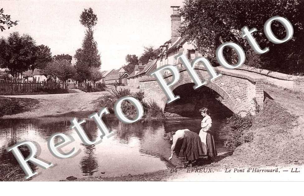 le pont d'Harrouard (belle vue)