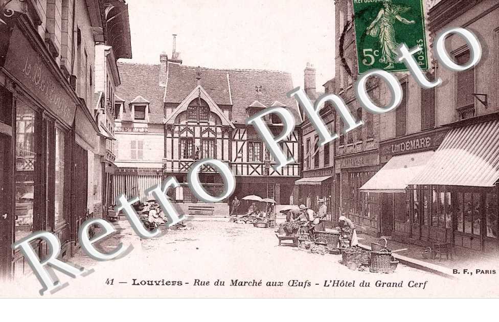 rue du marche aux oeufs - l'hotel du grand cerf