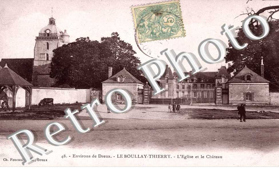 Eglise et chateau