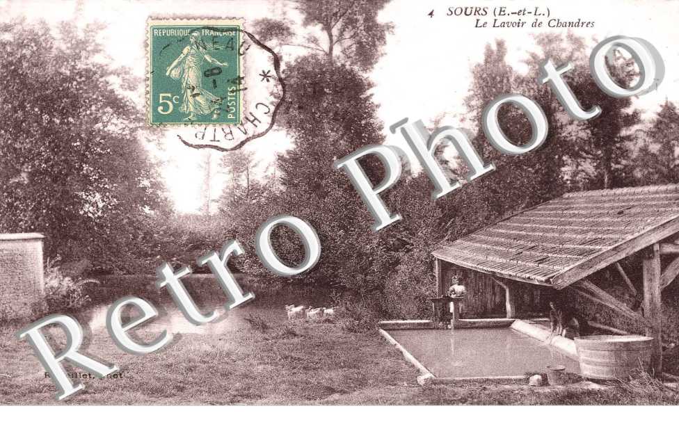 le lavoir de Chandres