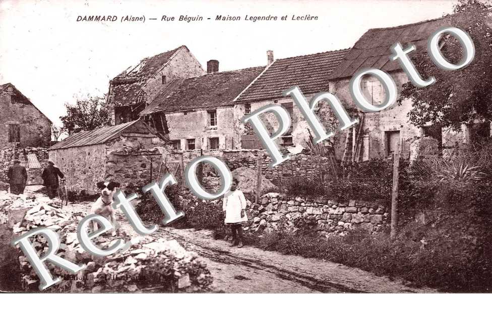 Rue Beguin - maison Legendre et Leclere