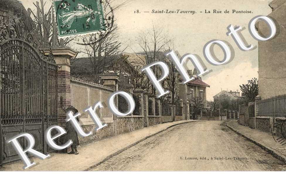 la rue de Pontoise