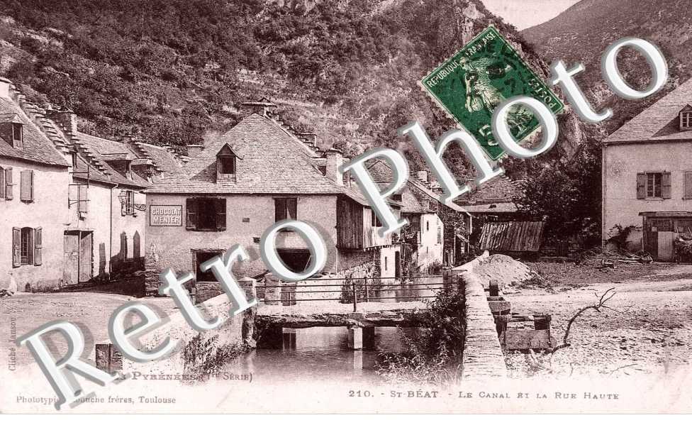 le canal et la rue Haute