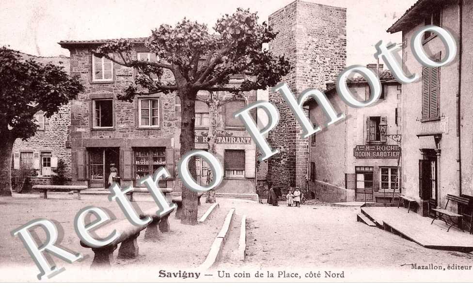 Un coin de la place