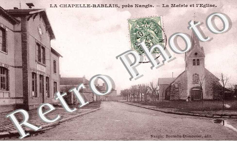 La mairie et l'eglise