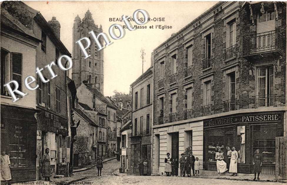 La Rue Basse et l'église