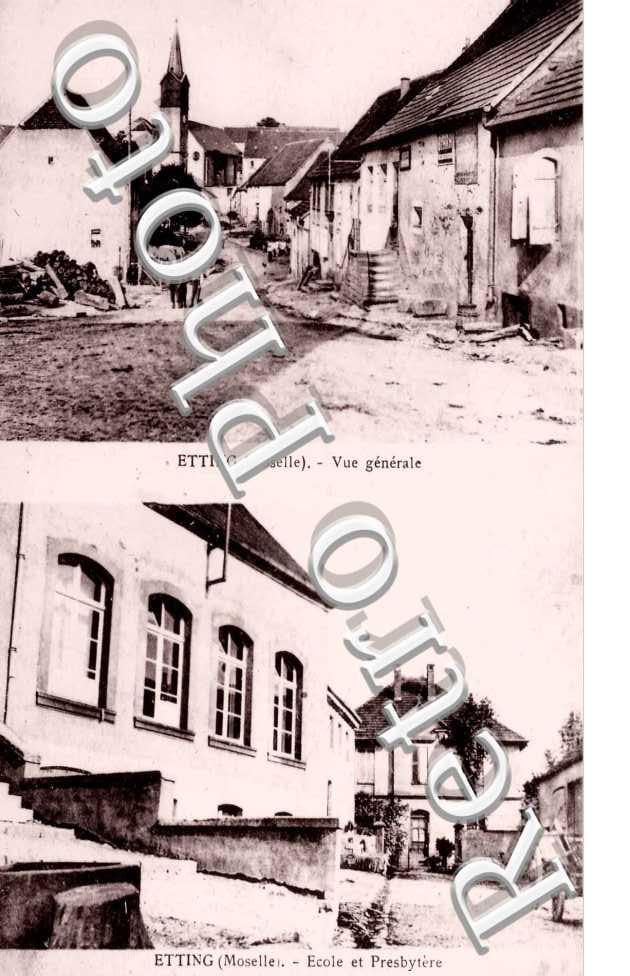 Ecole et presbytere  -  Vue generale