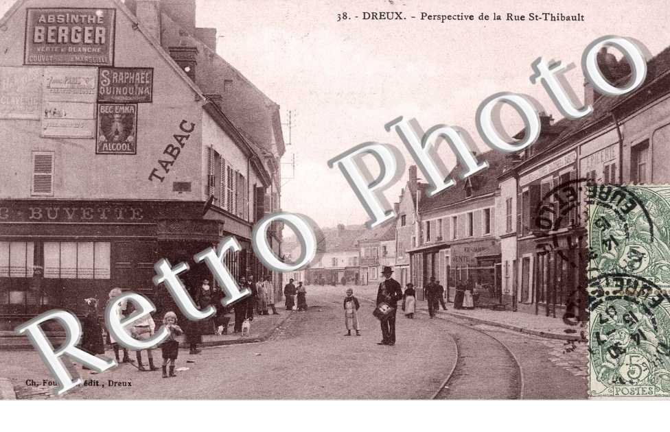 Perspective de la rue St-Thibault