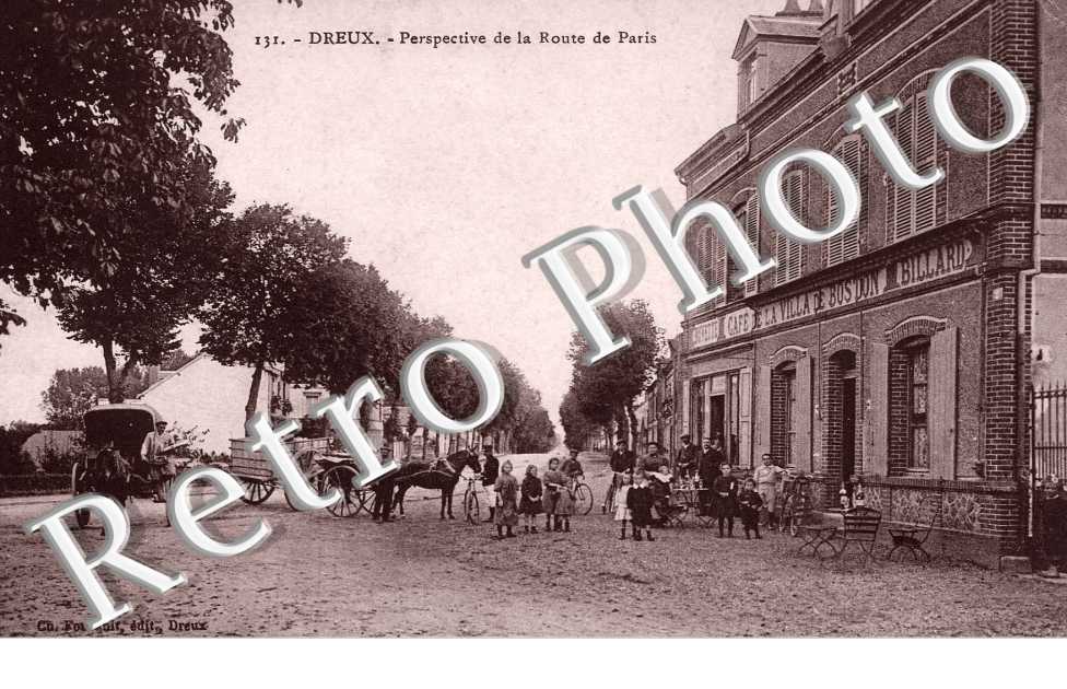 perspective de la route de paris
