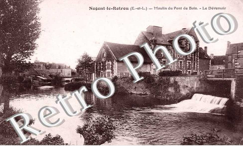 Moulin du pont de bois - le deversoir
