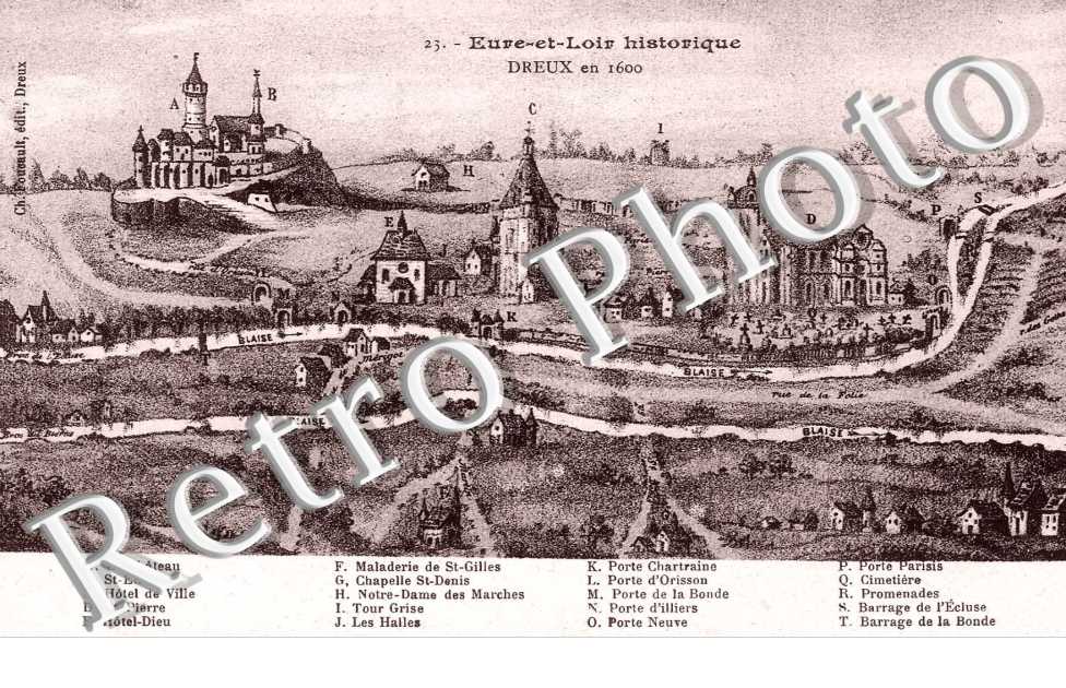 vue generale en 1600