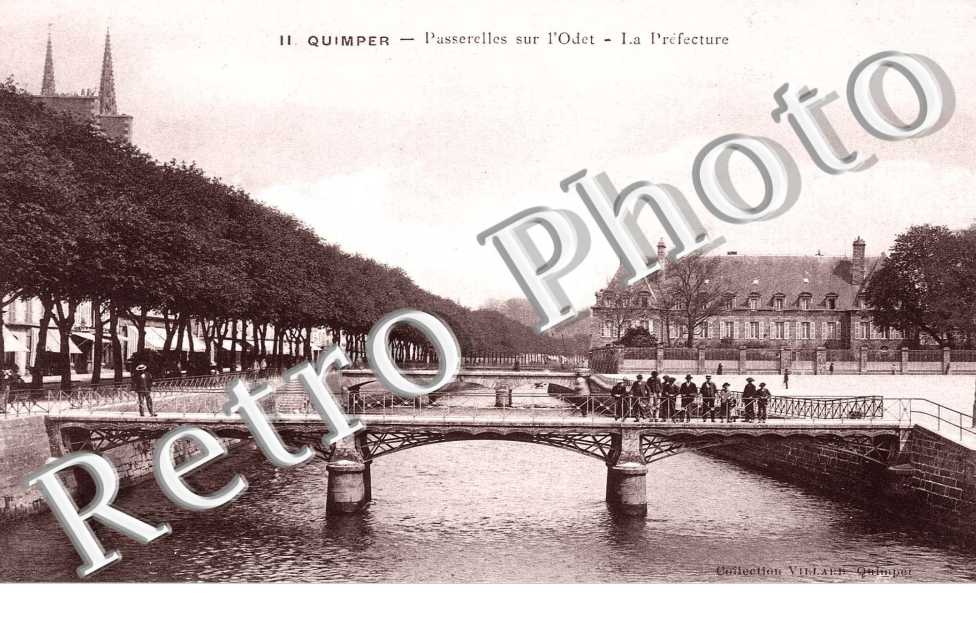 PASSERELLES SUR L'ODET - LA PREFECTURE